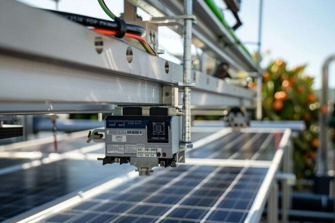 Image d'illustration. Production de panneaux solaires.