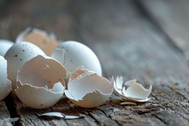 Image d'illustration. Coquilles d'œufs délicates