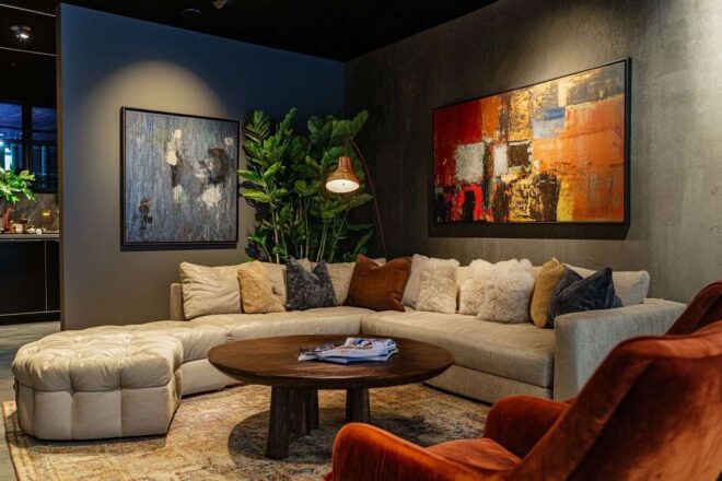 Image d'illustration. Coin cosy avec mobilier élégant