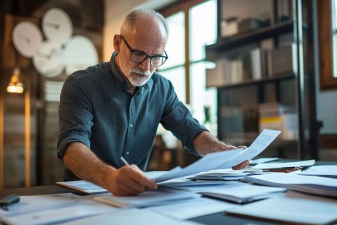 Image d'illustration. Organiser sénior en action