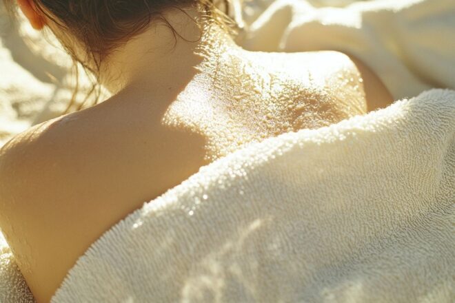 Image d'illustration. Peau dorée au soleil