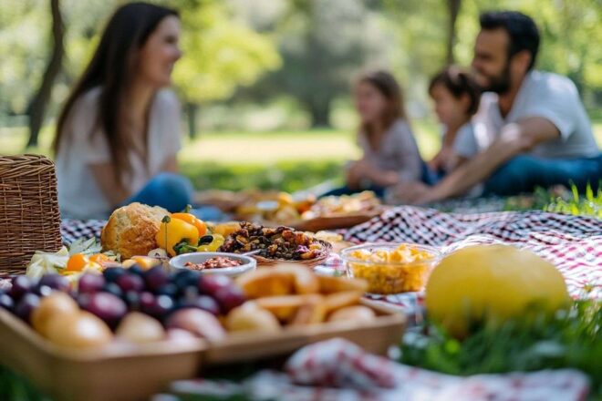 Une belle journée en famille au parc