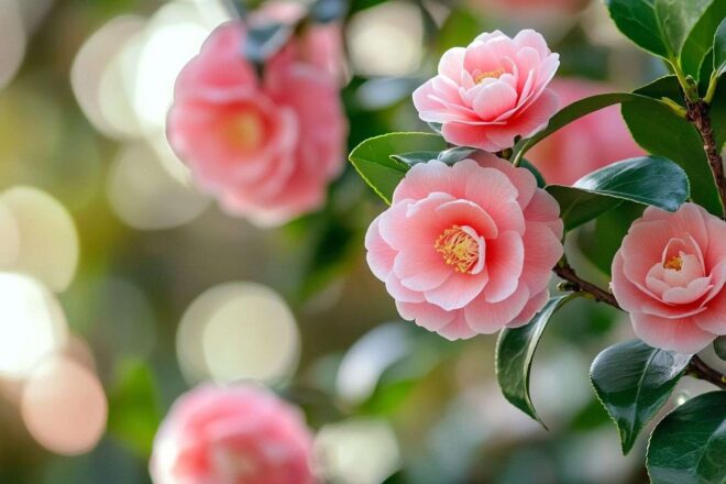 Camellia flamboyant
