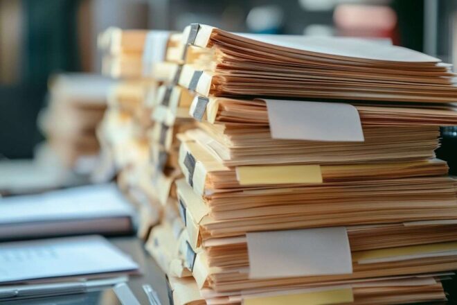 Documents juridiques en gros plan