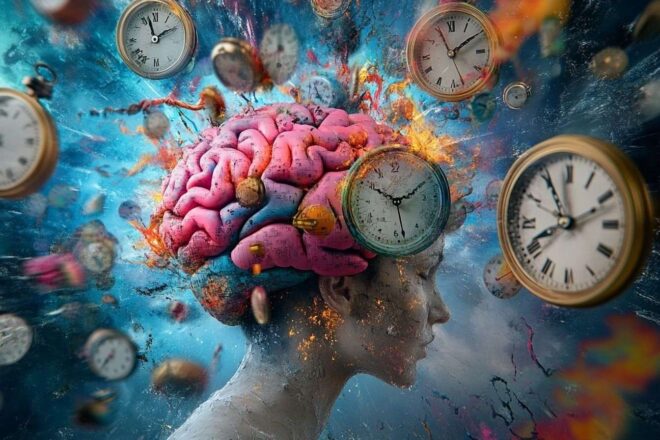 Pensées chaotiques et couleurs tourbillonnantes