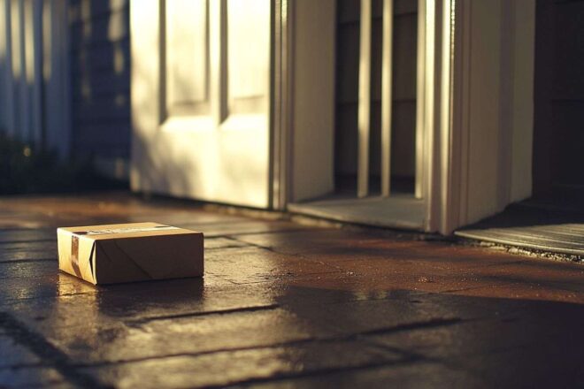 Petit colis sur le seuil