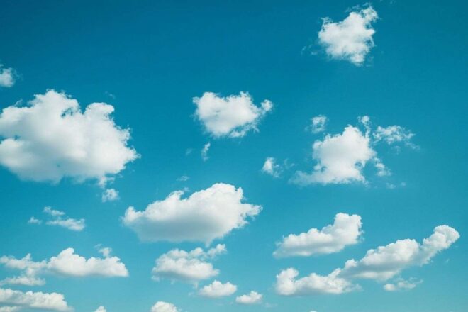 Timelapse paisible du ciel