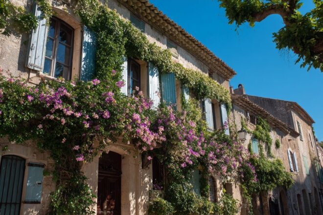 Façade charmante de bastide