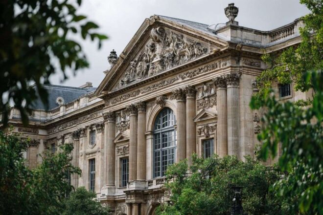 Architecture élégante musée français