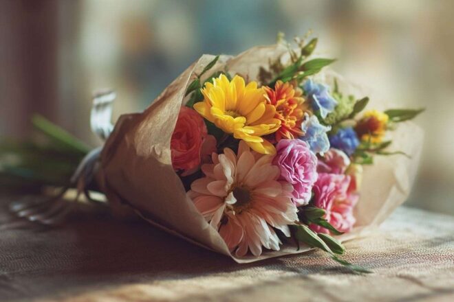 Bouquet Élégant au soleil