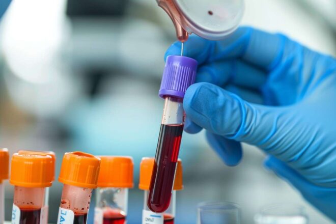 Test sang laboratoire