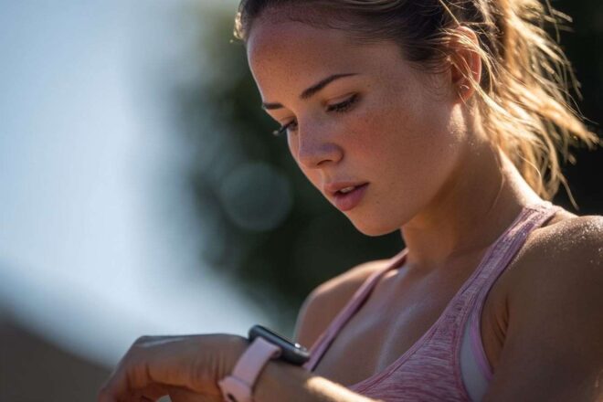 Analyse des données de performance sur une montre connectée