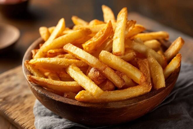 Frites dorées à l airfryer