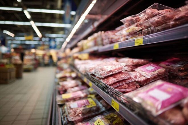 Viande halal grande distribution supermarché
