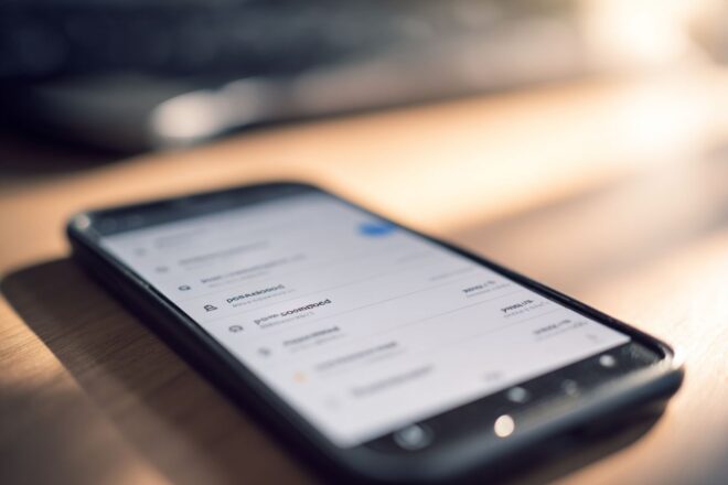 Application de gestionnaire de mots de passe sécurisée
