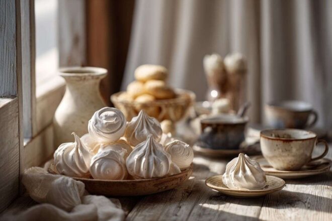 Arrangement de meringues