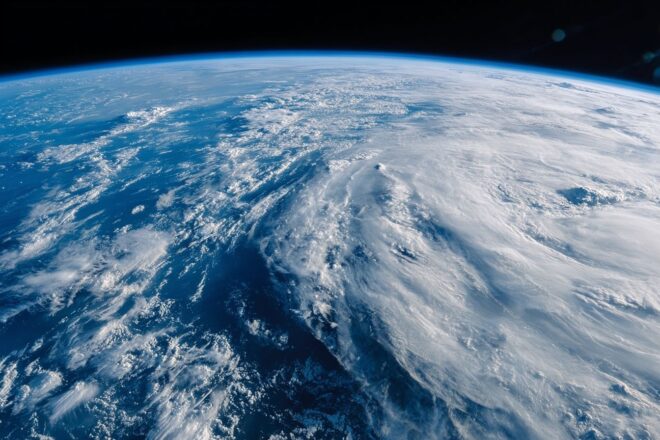 Vue Époustouflante de la terre