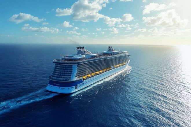 Croisière majestueuse en mer