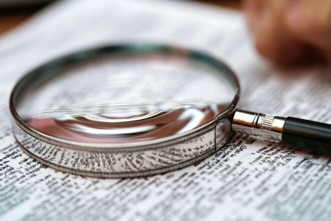 Loupe sur document détaillé