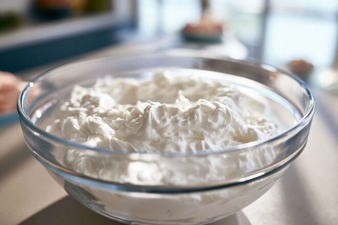 Texture aérienne de l aquafaba
