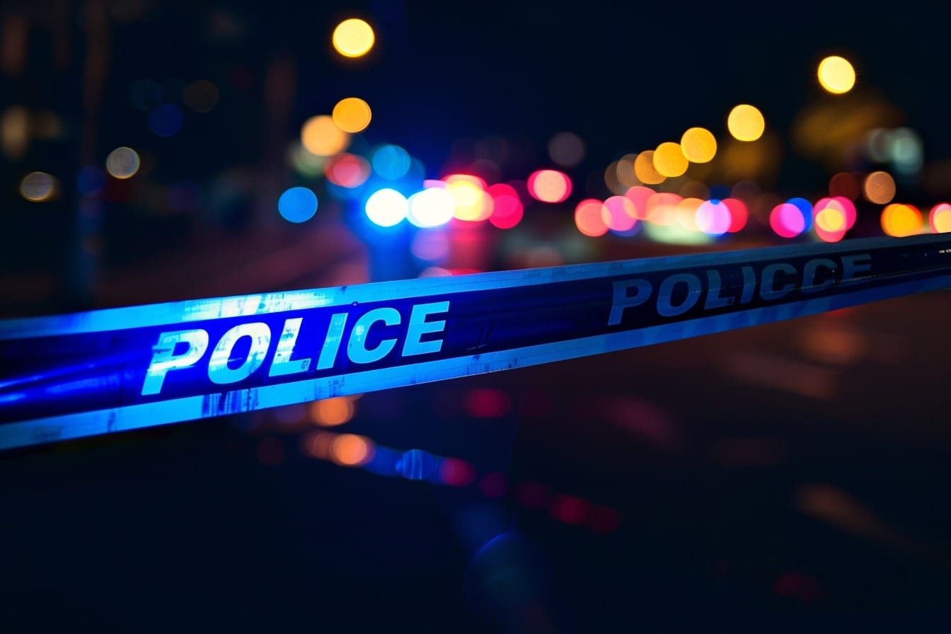 Illustration. Opération de police en cours.