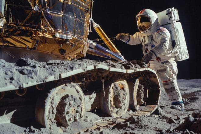 atterrisseur lunaire Espace astronaute