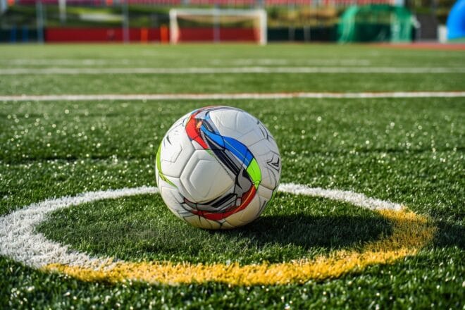 Illustration. Un ballon de foot.