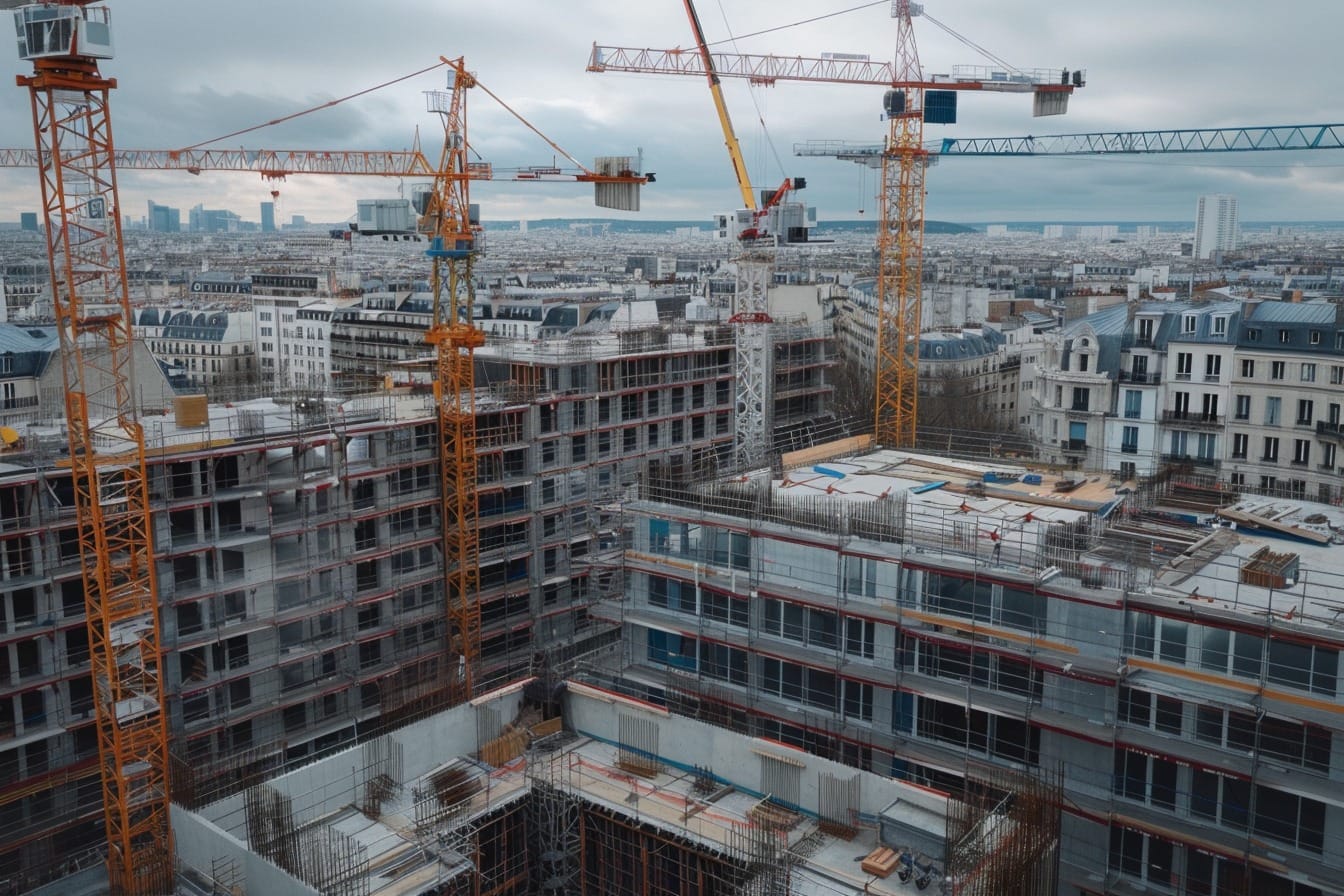 Un chantier de construction.