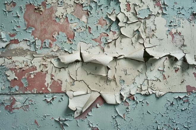 Illustration. Un mur vétuste.