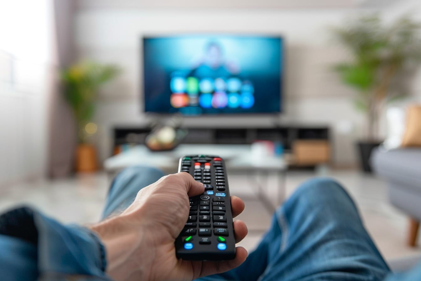 Illustration. La télévision.