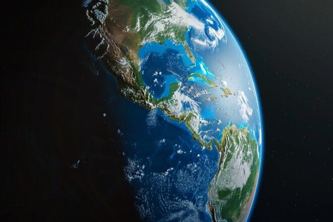 Illustration. Notre planète Terre.