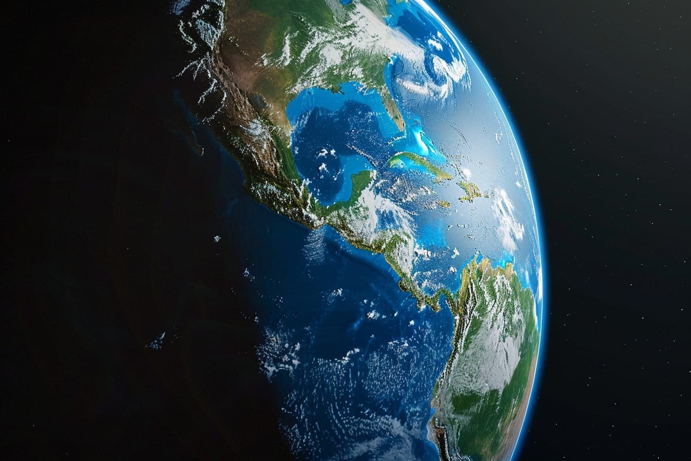 Illustration. Notre planète Terre.