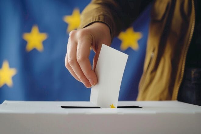 Illustration. L'élection européenne.