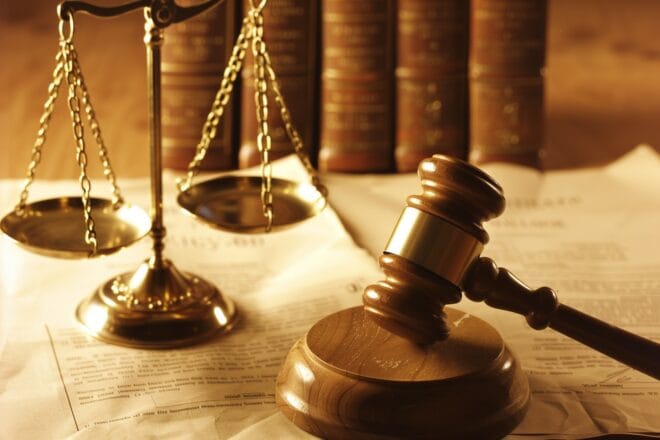 Illustration. Les symboles de la Justice.