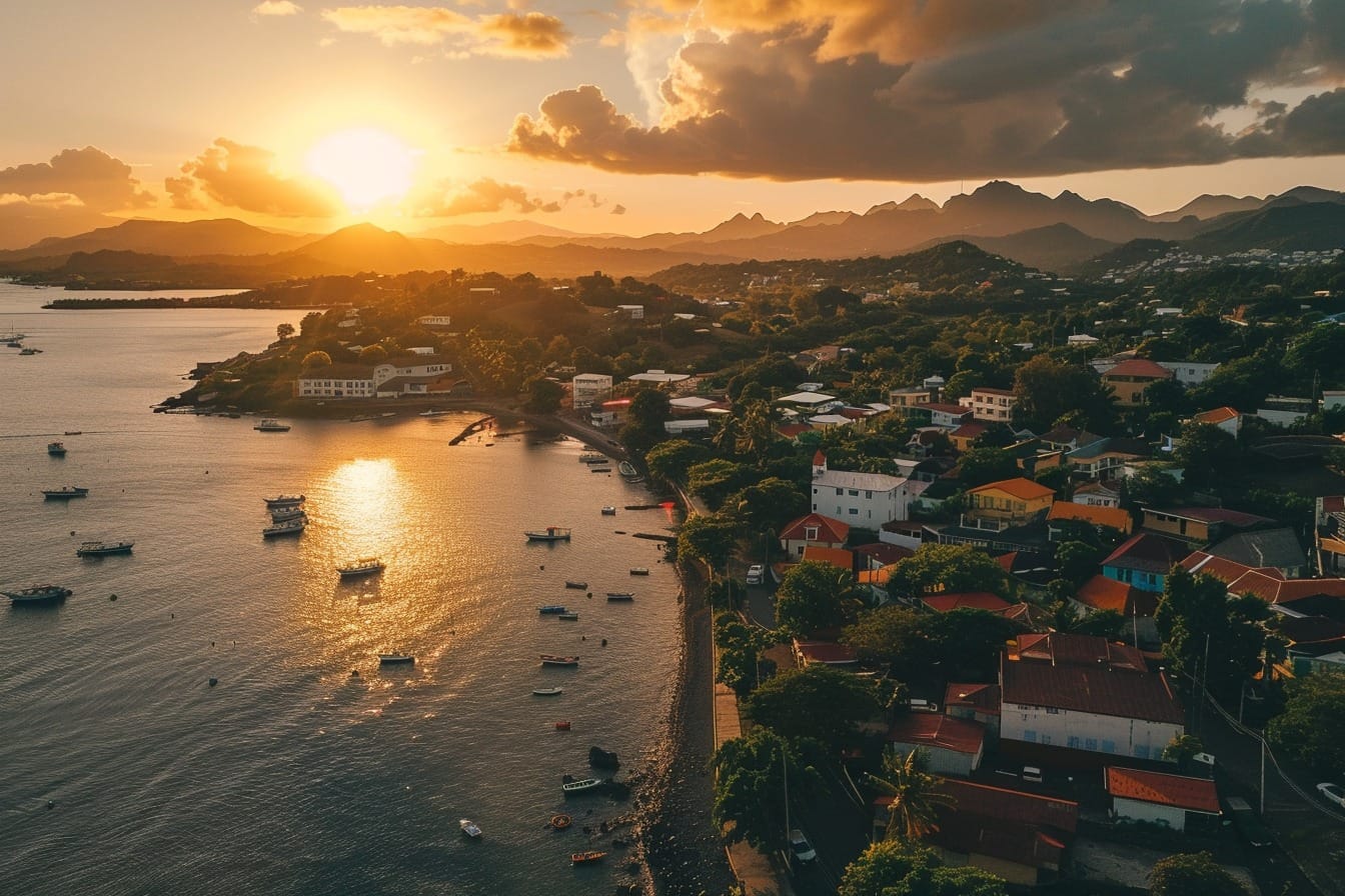 Illustration. Une vue de Mayotte.
