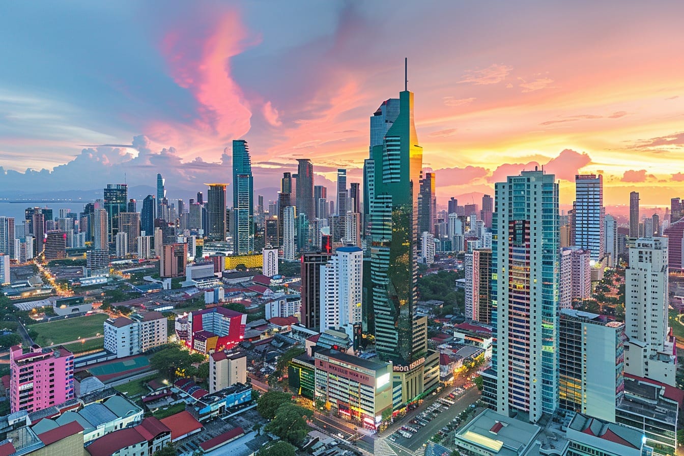 Illustration. Vue de Panama.