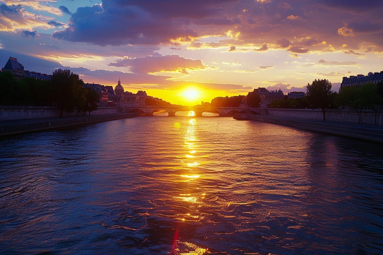 Illustration. L'eau de la Seine, à Paris.