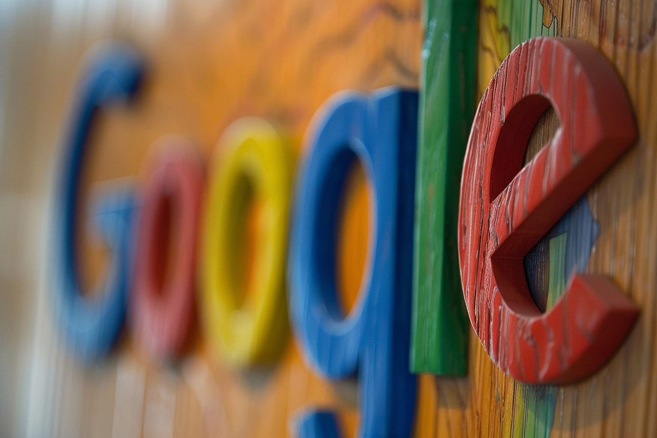 Illustration. La firme Google.