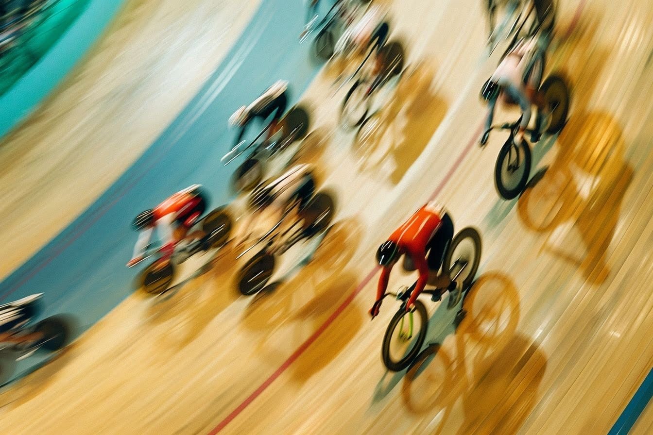Image d'illustration. Cyclisme sur piste
