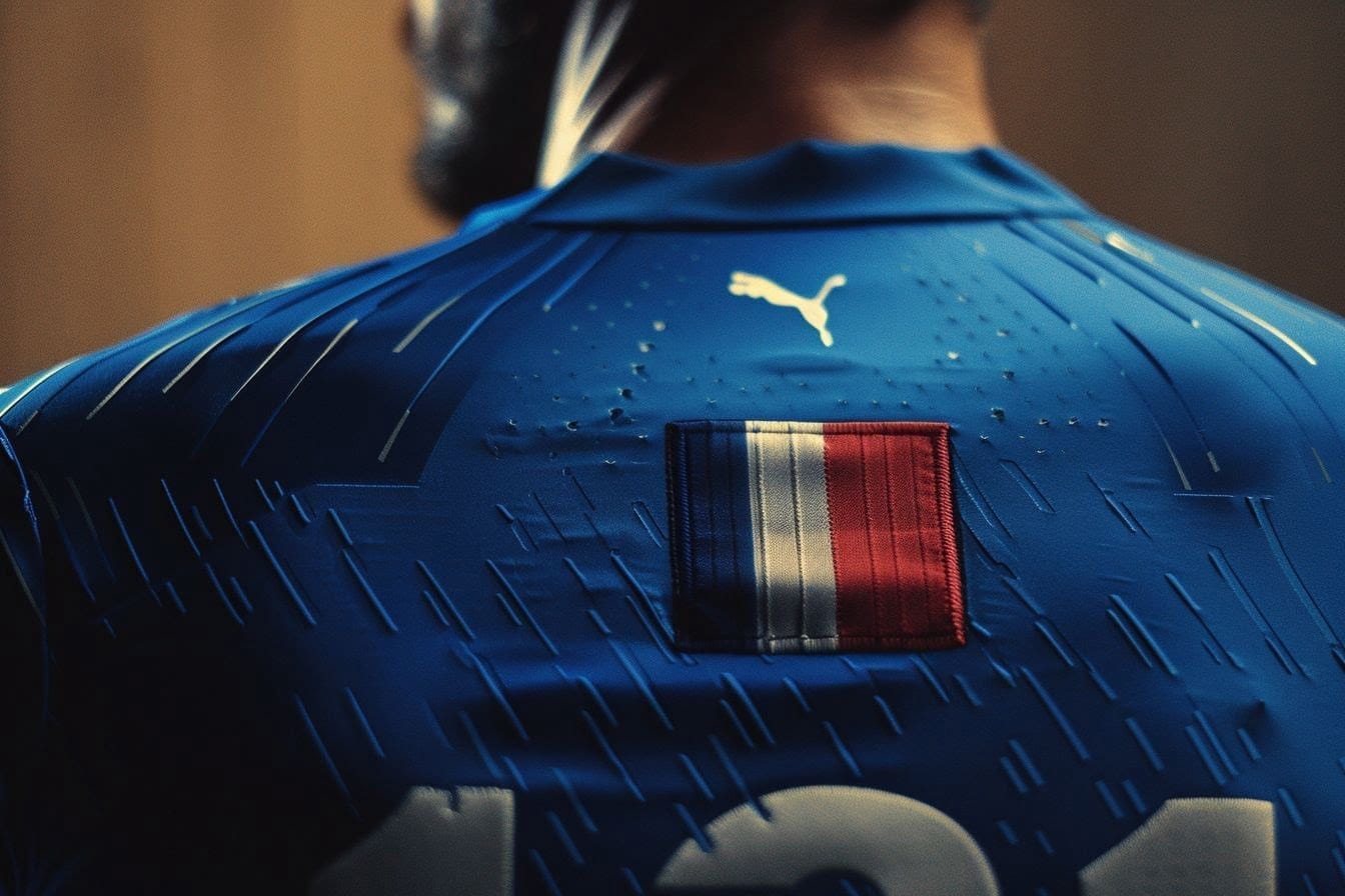 Image d'illustration. Maillot bleu france