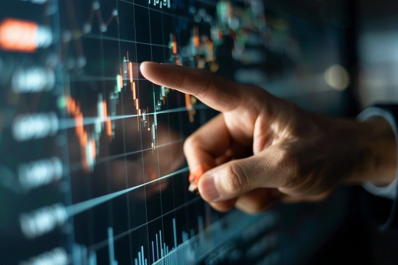 Image d'illustration. Bourse évolution