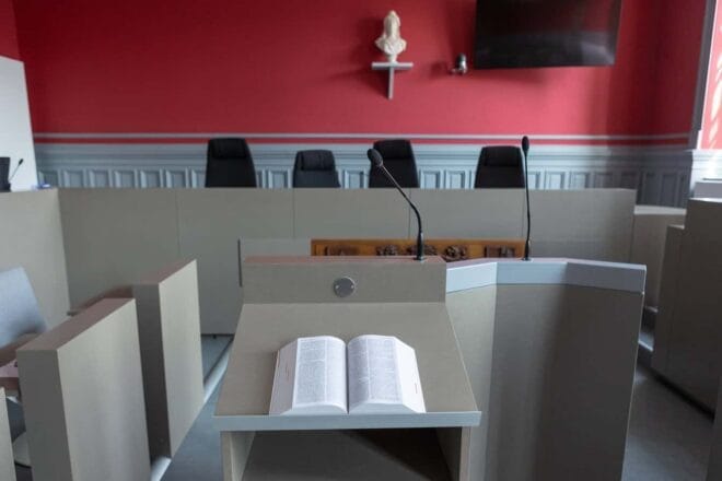 Image d'illustration. Audience tribunal