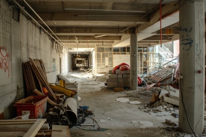Image d'illustration. Chantier renovation immeuble