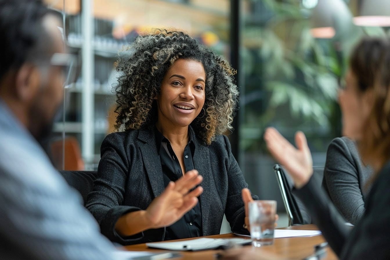 Image d'illustration. Une femme en entreprise.