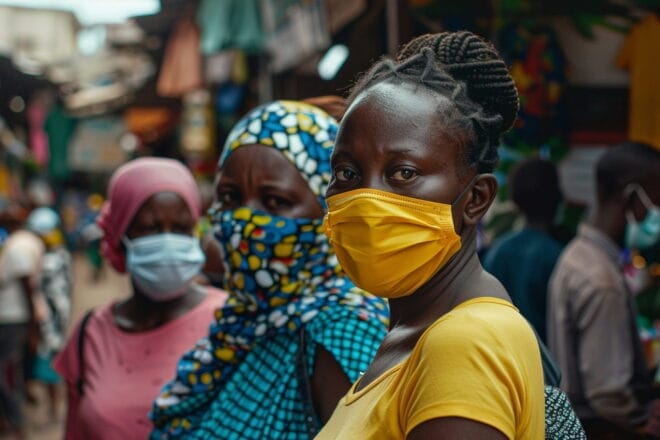 Image d'illustration. Femme masque mayotte