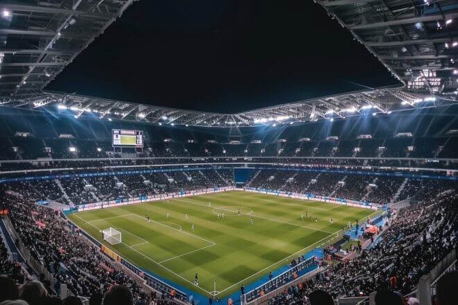 Image d'illustration. Stade football