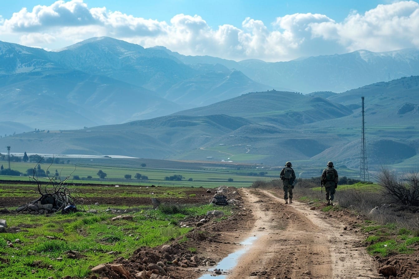 Image d'illustration. Patrouille entre Israël et Liban.