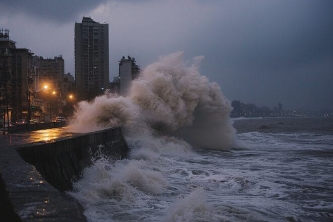 Image d'illustration. Une météo tempétueuse.