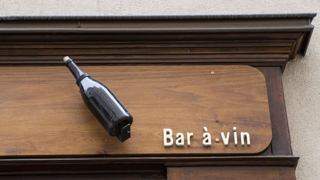 Image d'illustration. Bar à vin
