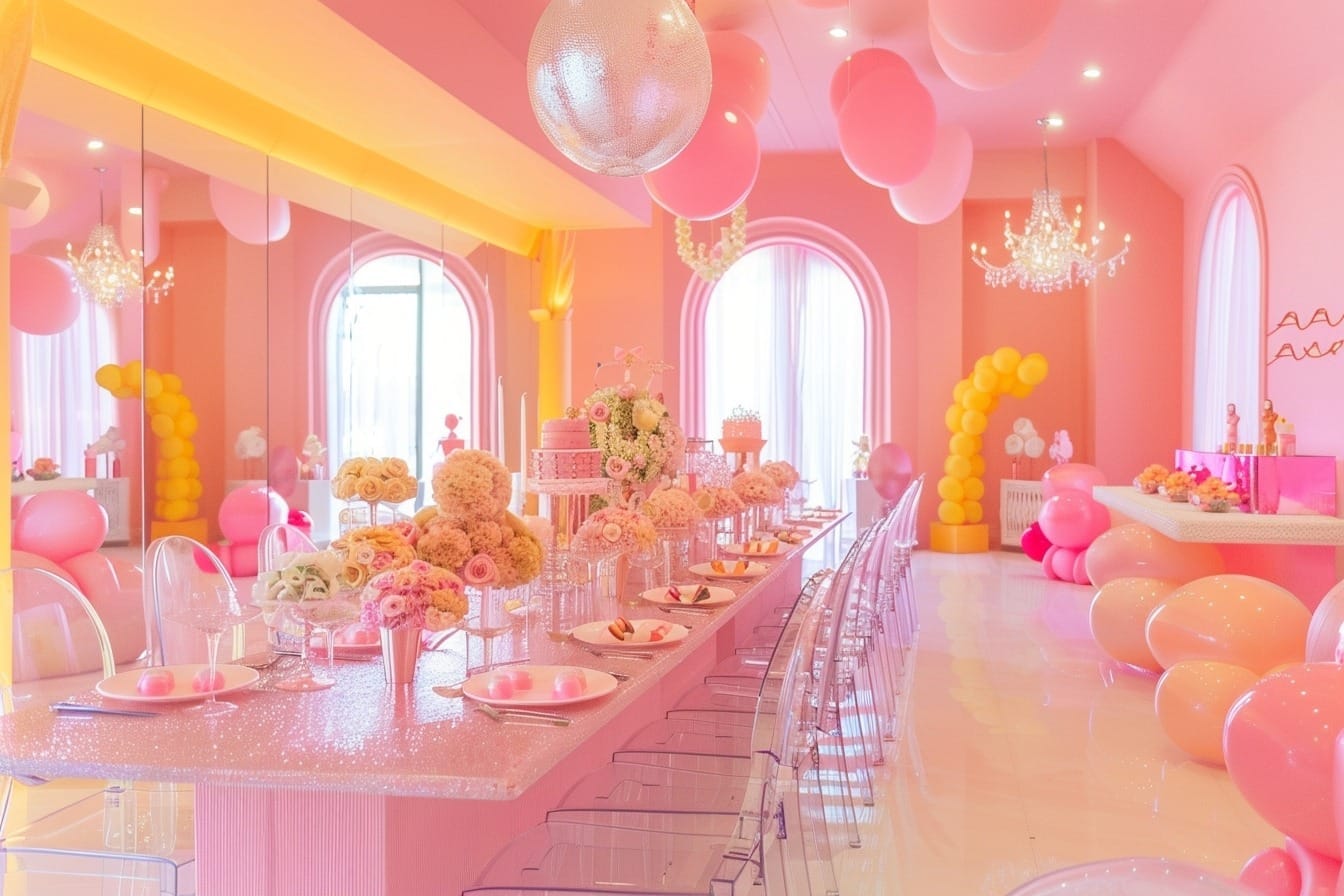 Image d'illustration. Décor digne de figurer dans le film Barbie.